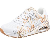 Skechers Uno - Metallic Love, Scarpe da ginnastica Donna, Bianco, 42 EU