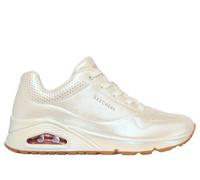 Skechers Donna UNO - Pearl Queen Sneaker in Bianco, Taglia 38