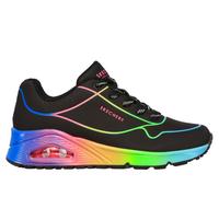 Skechers Donna UNO - Pop of Sunshine Sneaker in Nero, Taglia 39.5