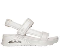 Skechers Donna UNO Sandali - Basically Pretty in Bianco, Taglia 41, Vegan
