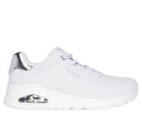 SKECHERS Sneaker bassa 'Uno' argento / bianco Donna SKECHERS 35 argento / bianco