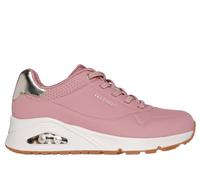 Skechers Donna Uno - Shimmer Away Sneaker in Rosa, Taglia 39