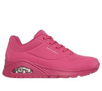 Skechers Donna UNO - Shiny Scale Sneaker in Magenta, Taglia 38