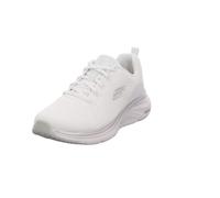 Skechers Foam, Schiuma Vapor Donna, Rete Bianca con Finiture argentate, 35.5 EU