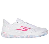 Skechers Donna Viper Court Pro 2.0 Sneaker in Bianco/Multicolore, Taglia 36.5, Arch Fit