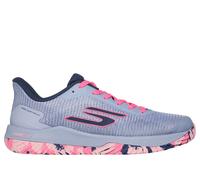 Skechers Donna Viper Court Pro 2.0 Sneaker in Grigio/Lavanda, Taglia 37.5, Arch Fit