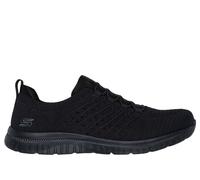 Skechers Donna Virtue - Show Runner Sneaker in Nero, Taglia 38, Vegan, Lavabile in lavatrice