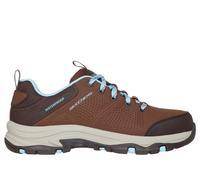 Skechers Donna Waterproof Relaxed Fit: Trego - Trail Destiny Sneaker in Cioccolato, Taglia 40