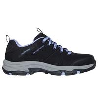 Skechers Donna Waterproof Relaxed Fit: Trego - Trail Destiny Sneaker in Nero/Porpora, Taglia 38