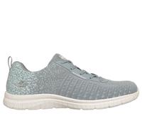 Skechers Donna Waterproof: Virtue - Dryspell Sneaker in Grigio, Taglia 37.5, Vegan