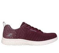 Skechers Donna Waterproof: Virtue - Dryspell Sneaker in Vino, Taglia 37, Vegan