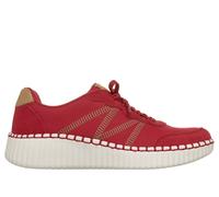 Skechers Donna Wilshire Blvd - City Luxe Sneaker in Rosso, Taglia 37.5