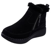 Skechers Stivaletto Wilshire Blvd-Fresh Zip Donna Nero/Nero 35 EU