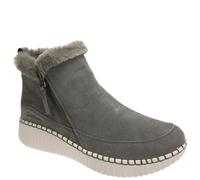 Skechers Donna Relaxed Fit: Wilshire Blvd - Fresh Zip Shoes in Oliva, Taglia 37