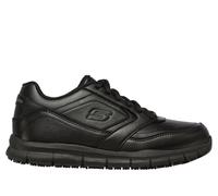 Skechers Donna Work Relaxed Fit: Nampa - Wyola SR Sneaker in Nero, Taglia 38