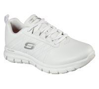 Skechers Donna Work Relaxed Fit: Sure Track - Erath Sneaker in Bianco, Taglia 38.5