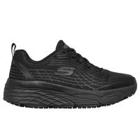 Skechers Donna Work Slip-Resistant Relaxed Fit: Max Cushioning Elite Sneaker in Nero, Taglia 35