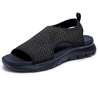 Skechers donne Flex Appeal 4.0 - Vivere in questo, Nero/nero, 38 EU