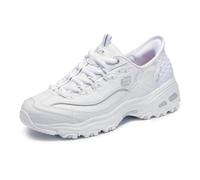 Skechers Donne, Slip-Ins: Sneaker D'Lites, Bianco/Argento, 40 EU