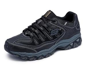 Skechers Dopo Bruciare M.Fit - After Burn M.Fit Uomo, Grigio, 43 EU