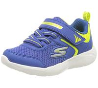 Skechers Dyna-lite, Scarpe da ginnastica Bambini e ragazzi, Tessuto Sintetico Blu Lime Trim, 22 EU