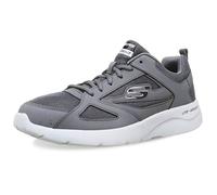 Skechers Dynamight 2.0-fallford, Scarpe da Ginnastica Uomo, Grigio Charcoal Black Ccbk, 43 EU