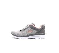 Skechers Sneaker da donna Bountiful Quick Path Grigio 38 Vegan