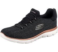 Skechers Dynamight 2.0 Special Memory, Sneaker Donna, Nero Nero Oro Rosa, 36 EU