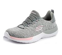 Skechers Dynamight Break-through, Scarpe da ginnastica. Donna, Grey Charcoal Black Purple, 41 EU