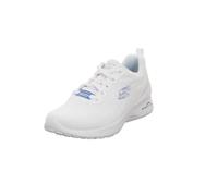 Skechers Dynamight Cozy Time, Skech-Air DINAMIGHT Momento Accogliente Donna, Bordo Blu Lavorato a Maglia Bianca, 36 EU