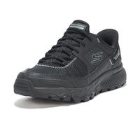 Skechers Dynamite at Escapar - Sneaker da Uomo Senza Lacci, Senza Mani, Nero/Nero, 44 EU