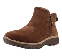 Skechers Donna Relaxed Fit: Easy Going - Urban Zip Shoes in Cioccolato, Taglia 39
