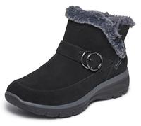 Skechers Donna Slip-ins Relaxed Fit: Easy Going - Gentle Winter Shoes in Nero, Taglia 38