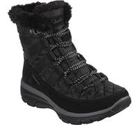 Skechers Easy Going Moro Street, Stivali Donna, Black Textile Suede, 36 EU