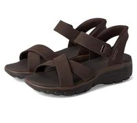 Skechers EASY GOING SOMEWHERE SUNNY - Scarpe da ginnastica Da donna, Chocolate,