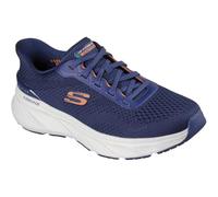 Skechers Edgeride Erlson, Scarpe da Ginnastica Uomo, Navy Knit/Orange Pu, 48.5 EU