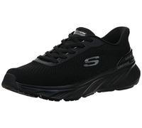 Skechers Edgeride Erlson, Scarpe da Ginnastica Uomo, Black Knit/Pu, 43 EU