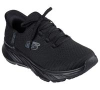 Skechers Edgeride Impression, Scarpe da Ginnastica Donna, Nero, 37.5 EU