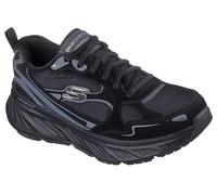 Skechers Edgeride Misty Skies, Scarpe da Ginnastica Donna, Black Leather/Duraleather/Mesh/Trim, 37 EU