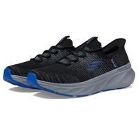 Skechers Edgeride Raygo - Sneaker da uomo senza mani, nero/blu, 40 EU