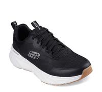 Skechers Uomo Edgeride - Rekze Sneaker in Nero/Bianco, Taglia 46, Vegan, Lavabile in lavatrice