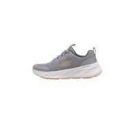 Skechers Edgeride RekzeSneaker Uomo, Grigio Mesh TPU Arancione Trim, 45 EU