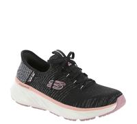 SKECHERS Edgeride Impressione Rilassarsi Fit per Vegani Donna Sportivo Nero Rosa