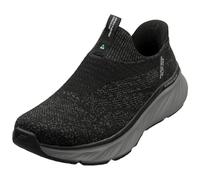 Skechers EDGERIDE Uomo - Commissario Trainer, Finitura Nera a Maglia Carbone, 42.5 EU