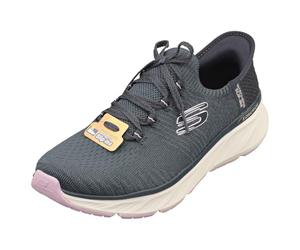 Skechers EdgerideScarpe Donna, Bordo Lavanda in Maglia Navy, 38.5 EU