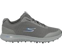 Skechers Go Golf Max 2 Fairway 3, Scarpe da Ginnastica da Uomo, Tessuto Antracite con Finiture Blu Navy, 42 EU