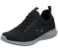 Skechers Elite Flex Hartnell, Scarpe da ginnastica Uomo, Nero Schwarz Black Grey, 40 EU