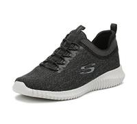 Skechers Elite Flex Hartnell, Scarpe da ginnastica Uomo, Nero Schwarz Black Grey, 47.5 EU