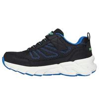 Skechers Elite Sport Tread, Scarpe da Ginnastica, Nero e Blu, 30.5 EU