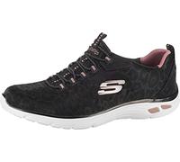 Skechers Empire D'lux-spotted, Scarpe Da Ginnastica Donna, Nero Black Rose Gold Bkrg, 40 EU